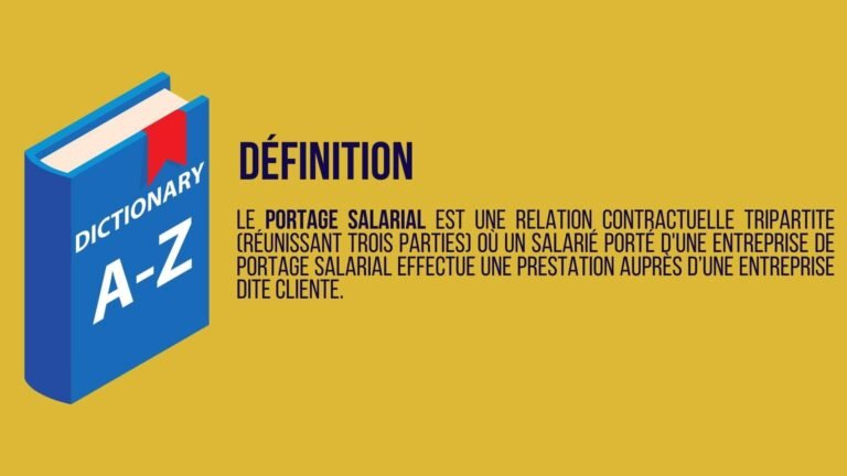 definition dictionnaire portage salarial